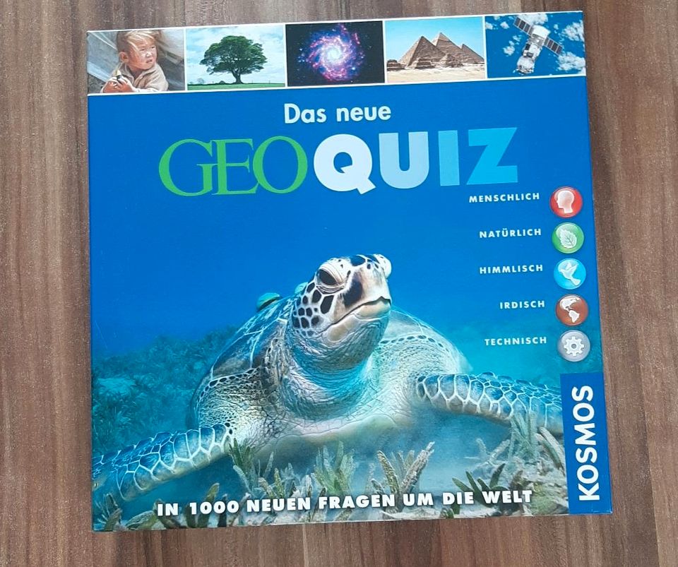 Spiel Das neue GEOQuiz - in 1000 Fragen um die Welt in Ammersbek