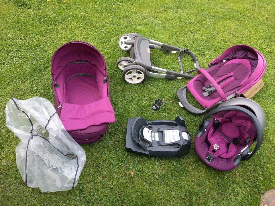 Kinderwagen komplettes Set von Stokke Model Crusi in Kolbermoor