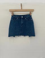 Denim Jeansrock Rock Jeans blau used Look Größe 34 H&M Nordrhein-Westfalen - Marl Vorschau