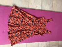 NEU schönes H&M Sommerkleid Orange Blumen 38 Damen Mini Niedersachsen - Neustadt am Rübenberge Vorschau