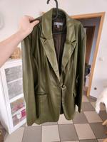 Lederimitat Blazer dunkelgrün Niedersachsen - Osnabrück Vorschau