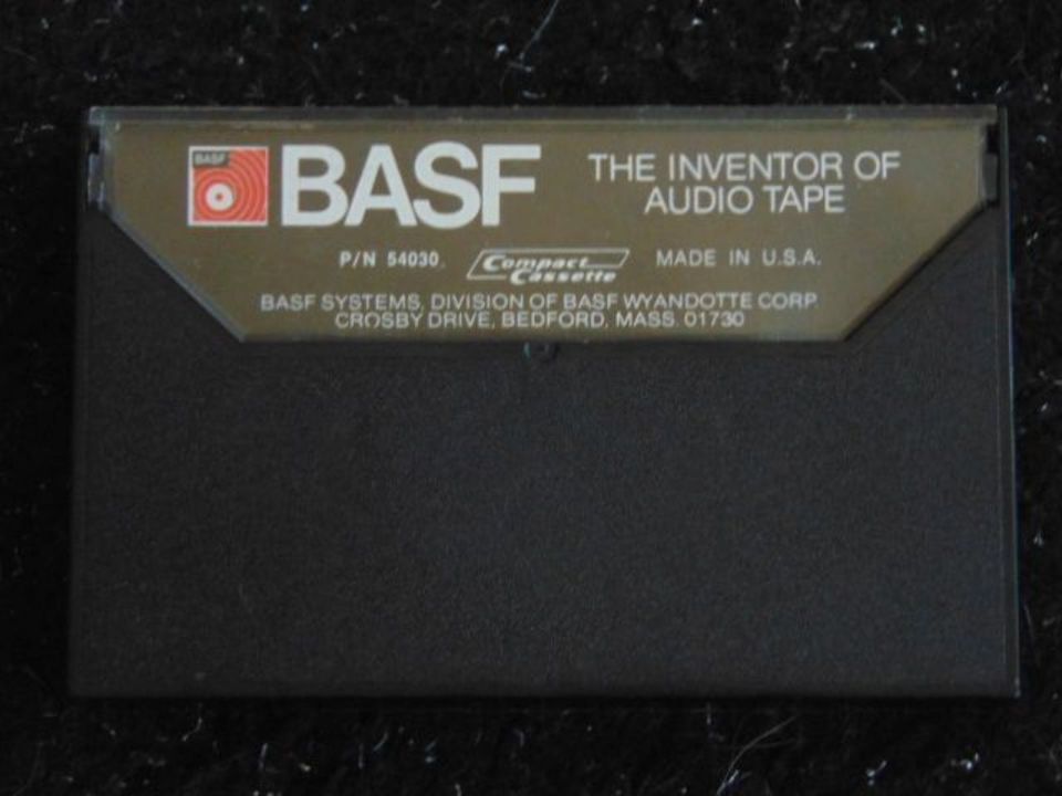 BASF- 90 Performance Series - Tape - Cassette - Made in USA in Nürnberg (Mittelfr)