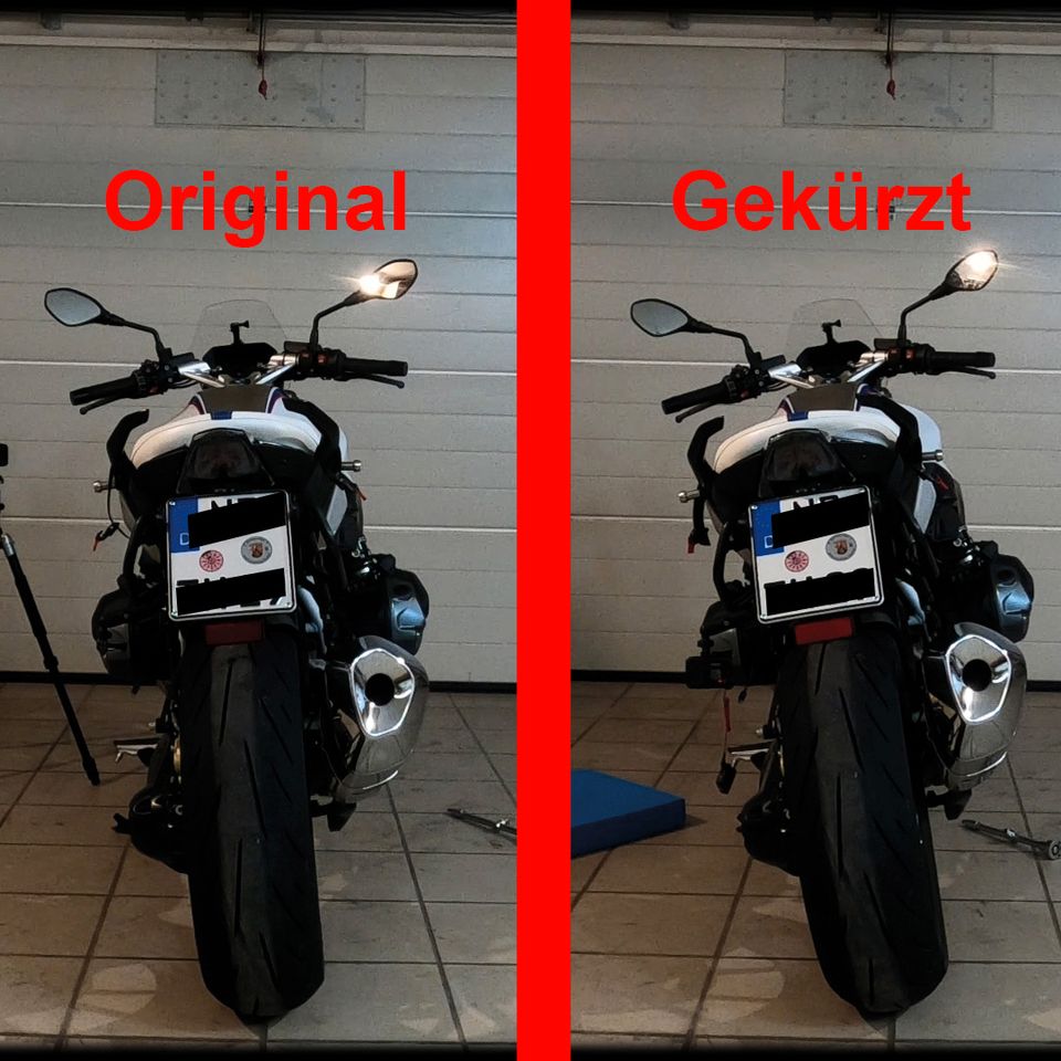 BMW  R1250 R/RS gekürzter orig. Seitenständer f. sicheren Stand in Melsbach