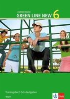 Green Line New 6. Trainingsbuch Schulaufgaben, Heft mit Audio-CD. Bayern - Erlangen Vorschau