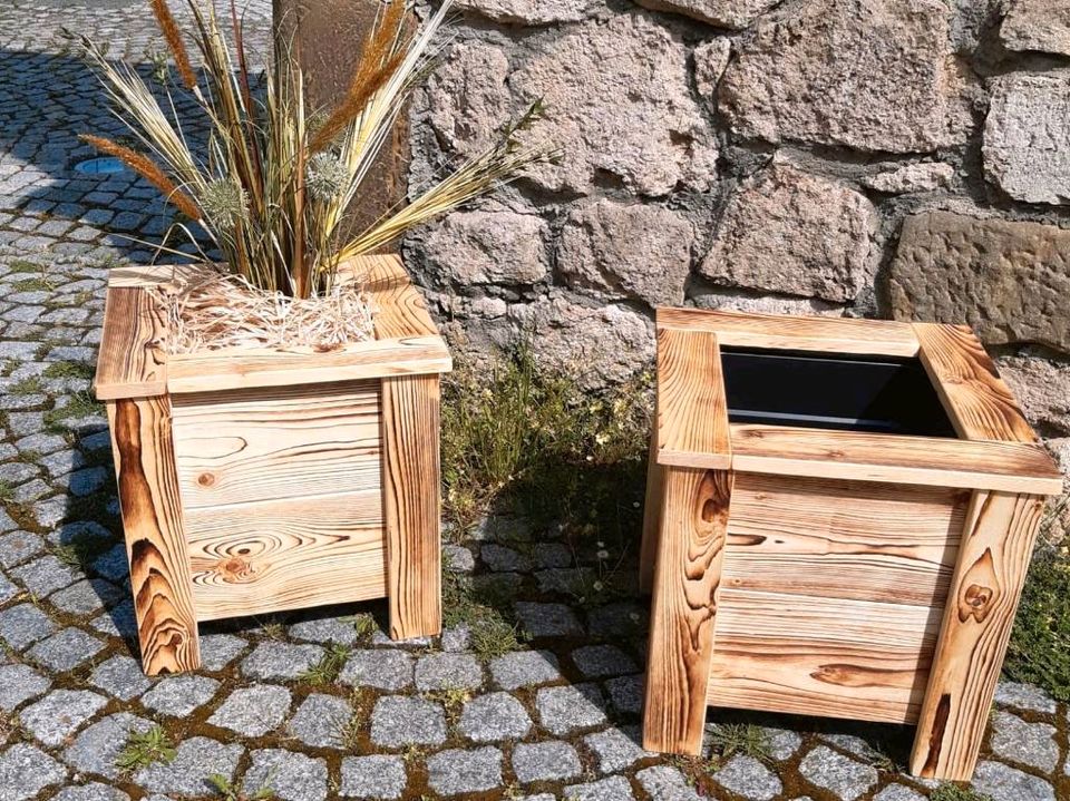 Blumenkübel Holz Hochbeet Geburtstagsgeschenk in Leinefelde-Worbis