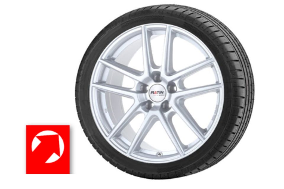 Winterräder /-reifen Platin P73 6,0 x 15 ET38    für z.B. VW Polo in Bürgstadt