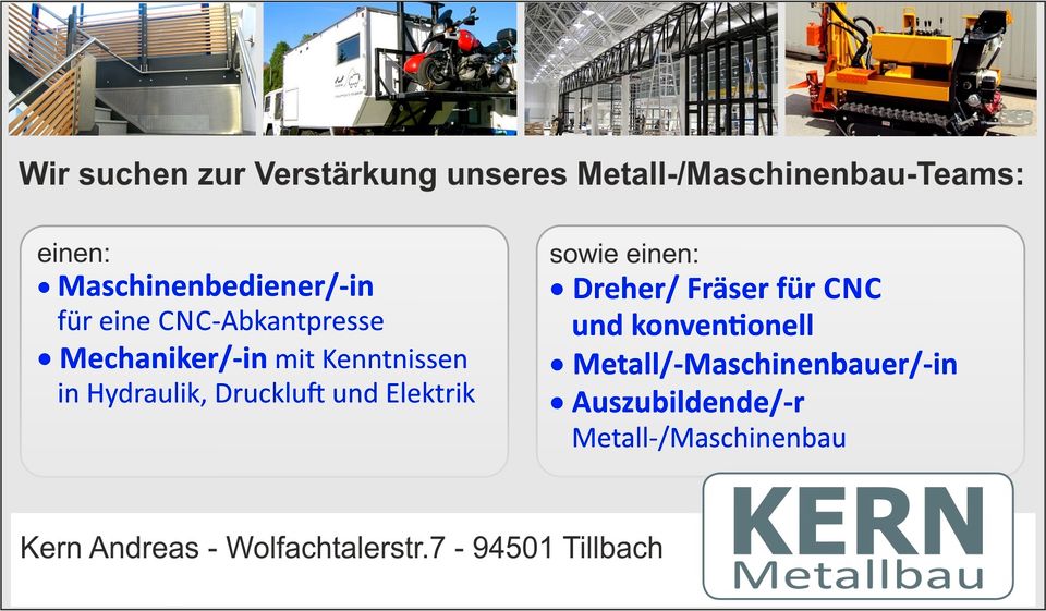Zerspanungsmechaniker CNC Dreher/Fräser (m/w/d) in Aidenbach