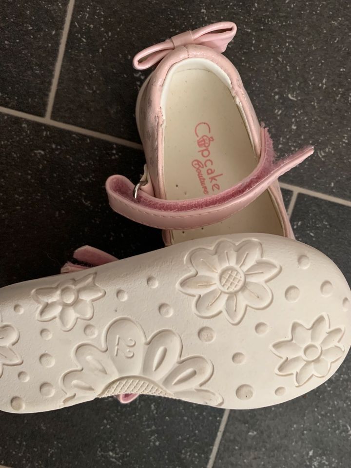 Ballerinas Schuhe Cupcake Couture weiß rosa Sterne Gr. 22 neu in Leipzig