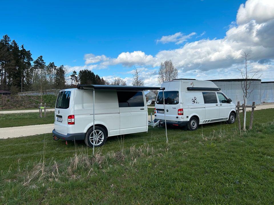 VW T5 LR / H3 mit VW T5  Anhänger Camper Van ***EINMALIG*** no T6 in Illertissen