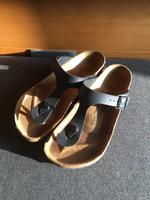 Birkenstock Zehentrenner Sandalen Schuhe 38 neuwertig schwarz Baden-Württemberg - Bad Säckingen Vorschau