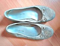 Ballerinas Tamaris Silber/Glitzer Gr.39 Niedersachsen - Uelsen Vorschau
