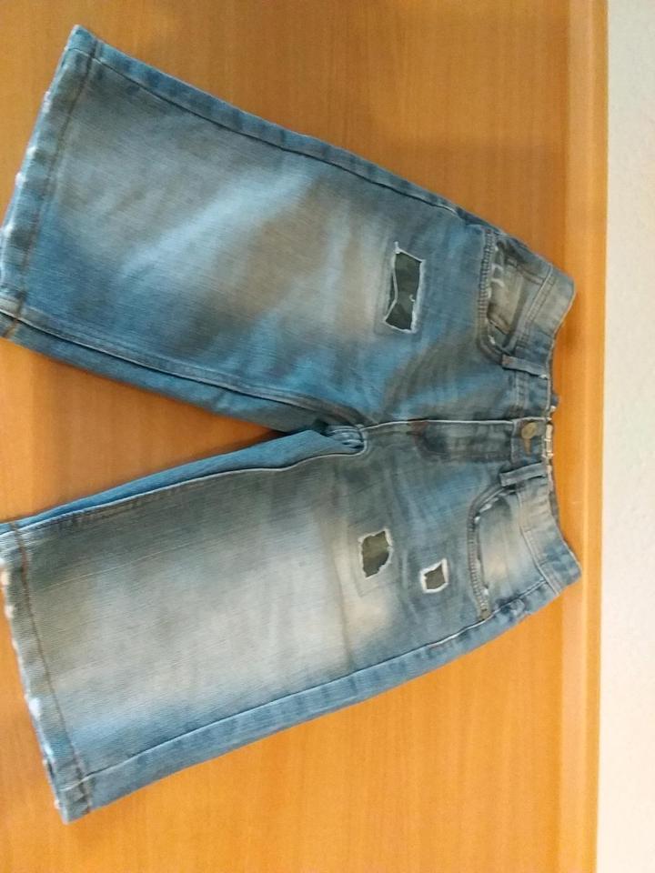 Jeans, kurz, gr. 164 neuwertig, jack&jones, chapter young in Quarnbek