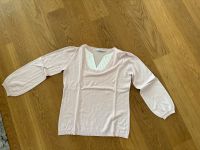 Joy 42 Damen Oberteil Shirt Top Langarm rosa weiß Düsseldorf - Flingern Nord Vorschau