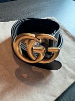 Gucci GG Marmont Thin Leather Belt with Shiny Buckle München - Schwanthalerhöhe Vorschau