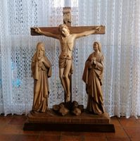 Skulptur Holz Kreuzigung Schnitzerei Weihnacht Christus Niedersachsen - Melle Vorschau