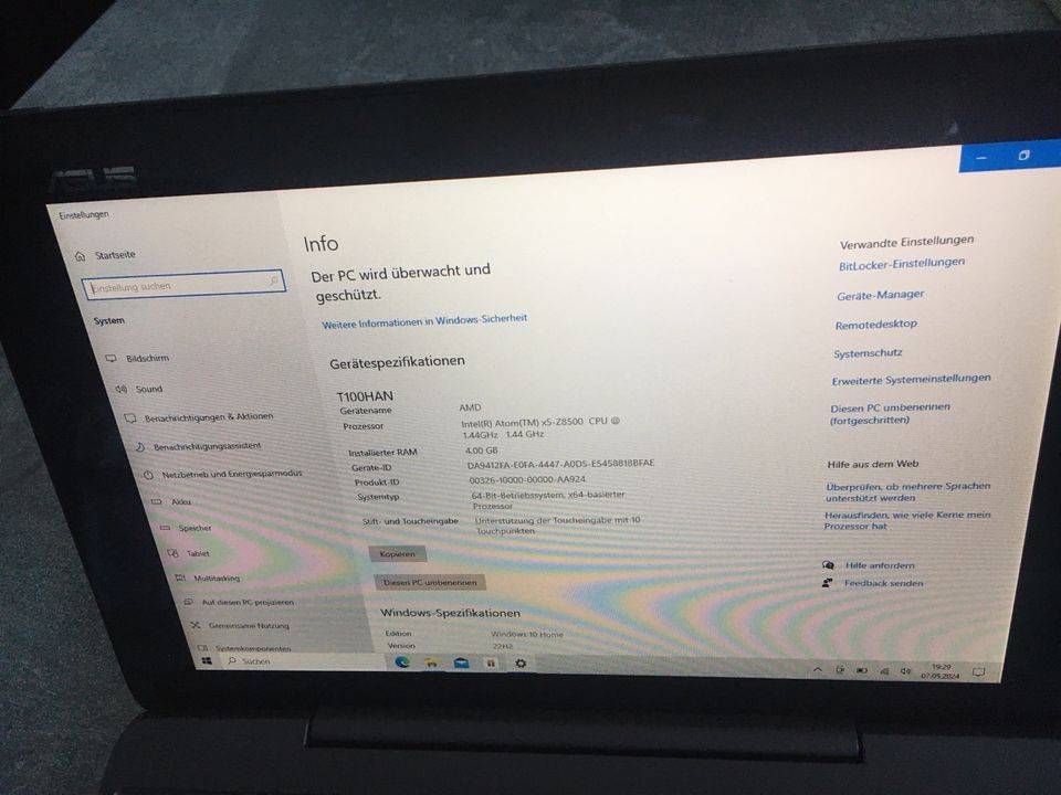 ASUS T100HA Transformerbook defekt? in Bremen