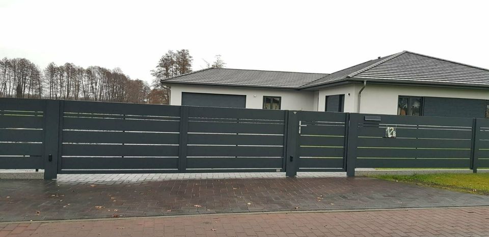 Hochwertige Zäune/ Tore/ Pforten/ freitragende Schiebetore in Bad Nauheim