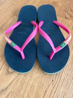 Havaianas  Slim Gr. 37 (38) ❤️ Blau Pink Flagge Brasilien Kr. München - Garching b München Vorschau