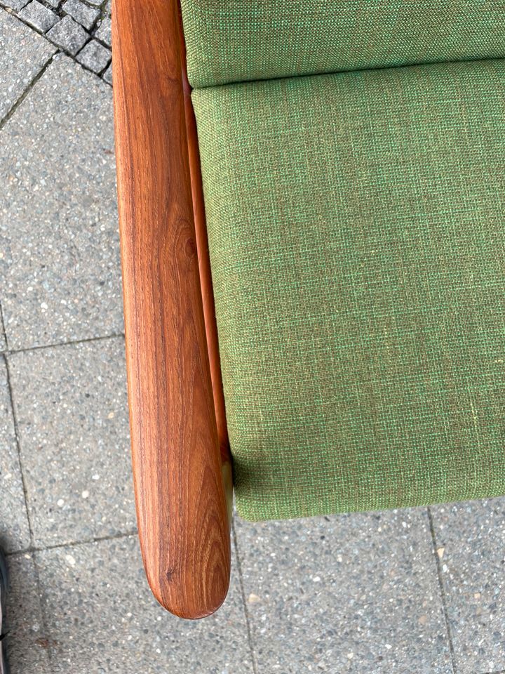 ◤ Ole Wanscher Lounge Chair pj 112 Dänisch Design Danish Teakholz Teak Vintage Stuhl 50er 60er 70er Cado France son mid Century Retro Holz massiv in Berlin