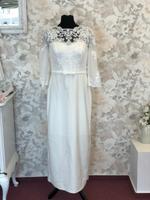 Brautkleid/ Standesamtkleid in ivory, Gr. 42/44 Niedersachsen - Ankum Vorschau