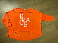 ~Xuna~Strick~Pullover~orange~peace~onesize~Gr. M L 38 40~ Nordrhein-Westfalen - Arnsberg Vorschau