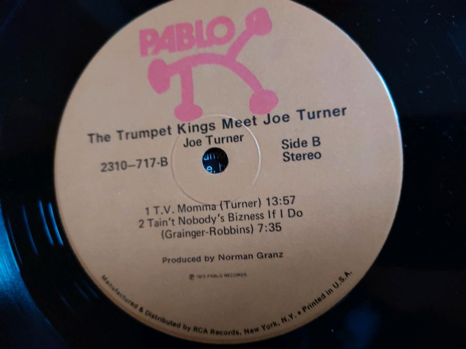 Trumpet Kings Big Joe Turner PeeWee Crayton LP in Hamburg