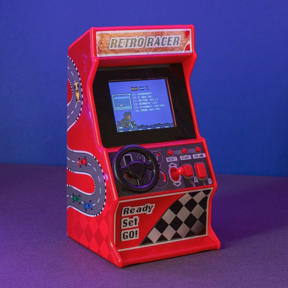 ORB - Retro Racing Machine - inkl. 30x 8-Bit Spielen in Niederkassel