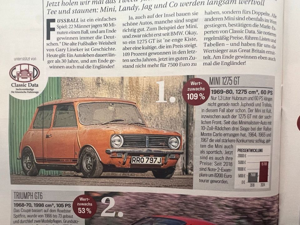 Mini Innocenti 1975 B39 Mille Miglia Restauriert in Berlin