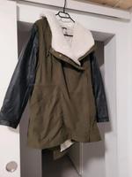 Winterjacke mit Kunstleder Niedersachsen - Braunschweig Vorschau