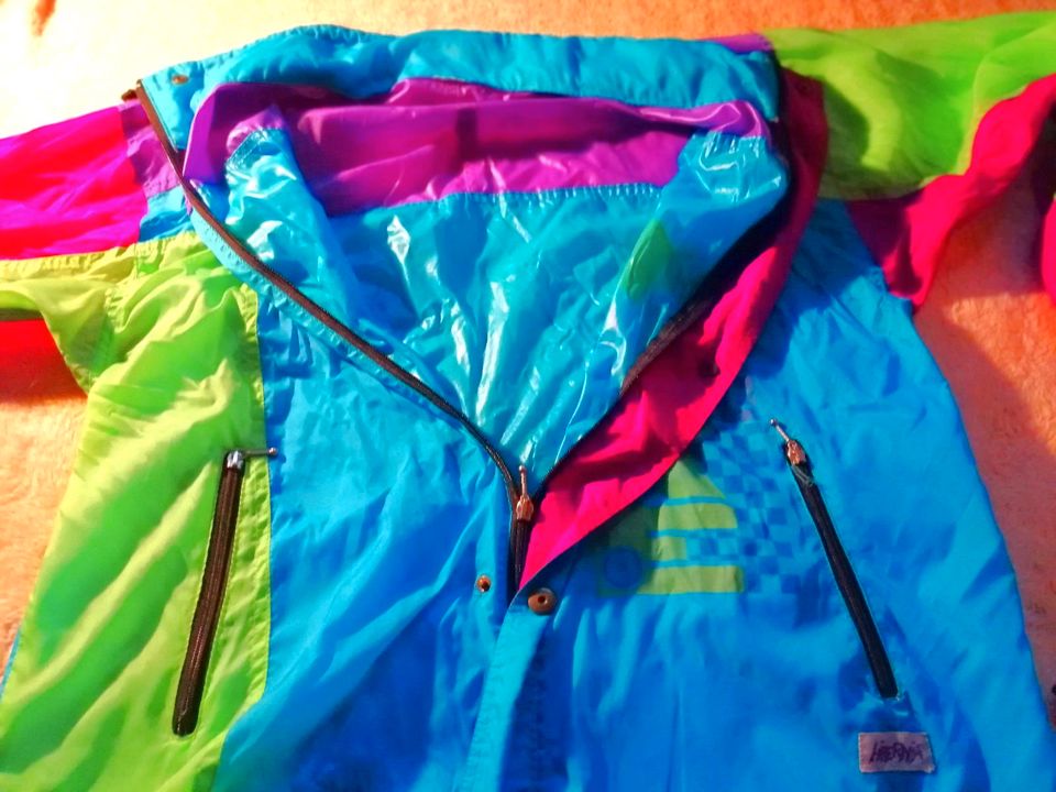 Orginal 80s Regenjacke / Windbreaker  XL Hibernia in Stuttgart