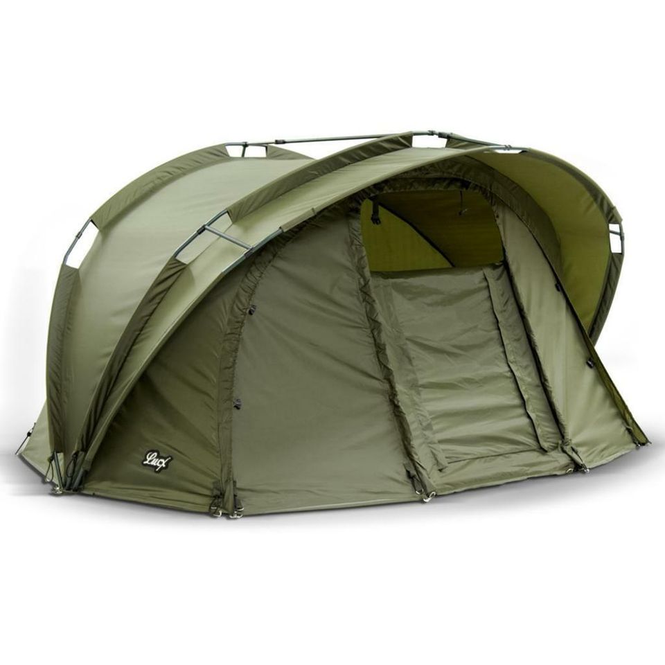 Lucx® Bengal Angelzelt inkl. Winterskin / 1 Man Bivvy + Überwurf in Braunschweig