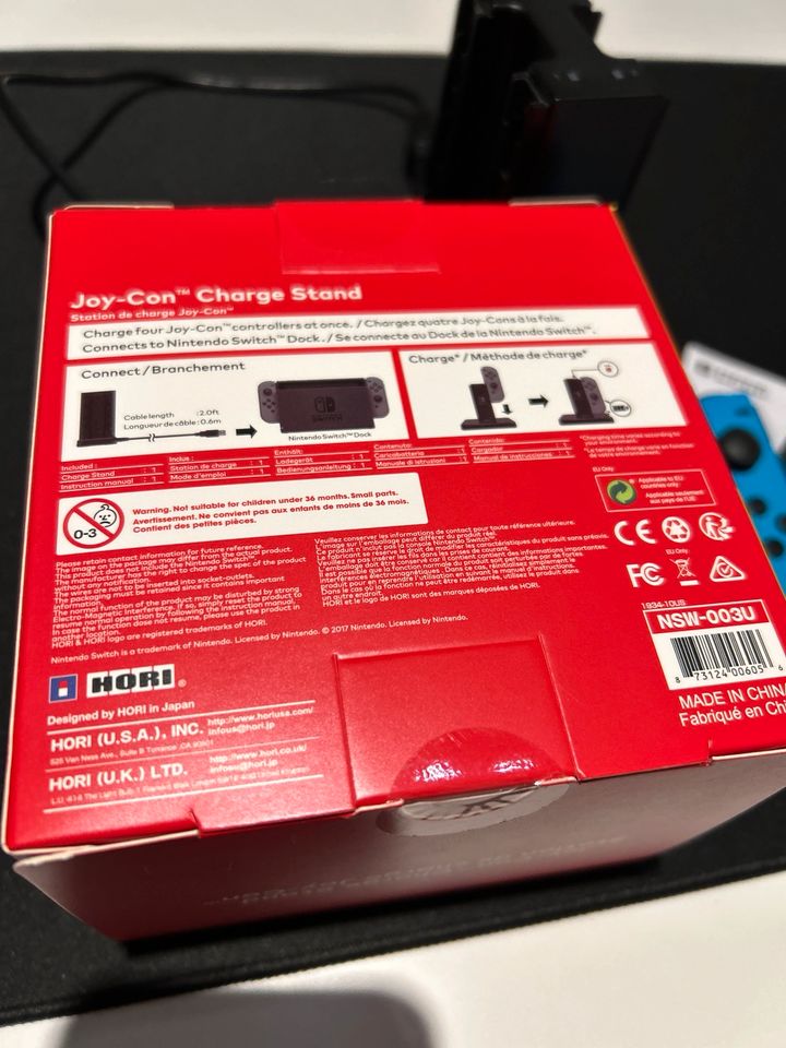 Joy-Con Charge Stand Aufladestation 2 Paar Nintendo Switch in Bedburg-Hau