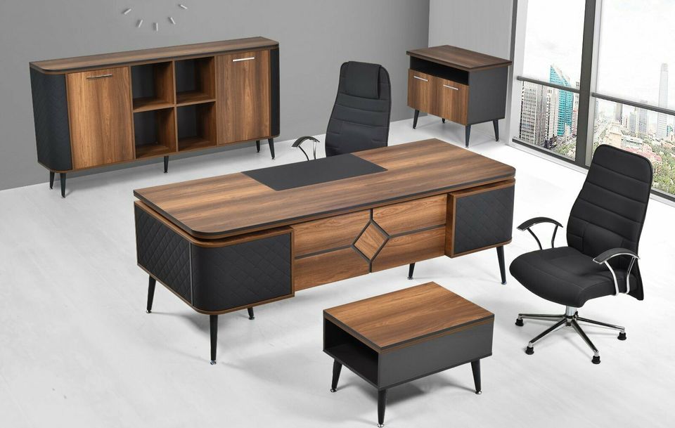 KARATAY Büromöbel Tisch Schrank Büro Komplett Set Design Möbel in Glinde