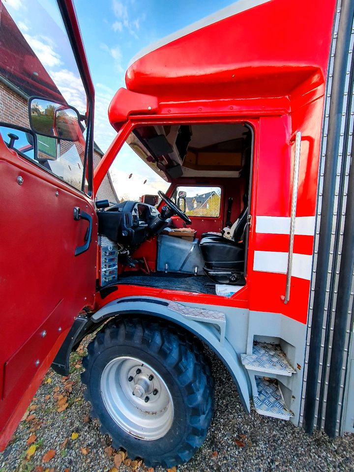 Expeditionsmobil Unimog WOMO 4 Sitzer 5Zyl Mercedes Diesel 4x4 in Kiel