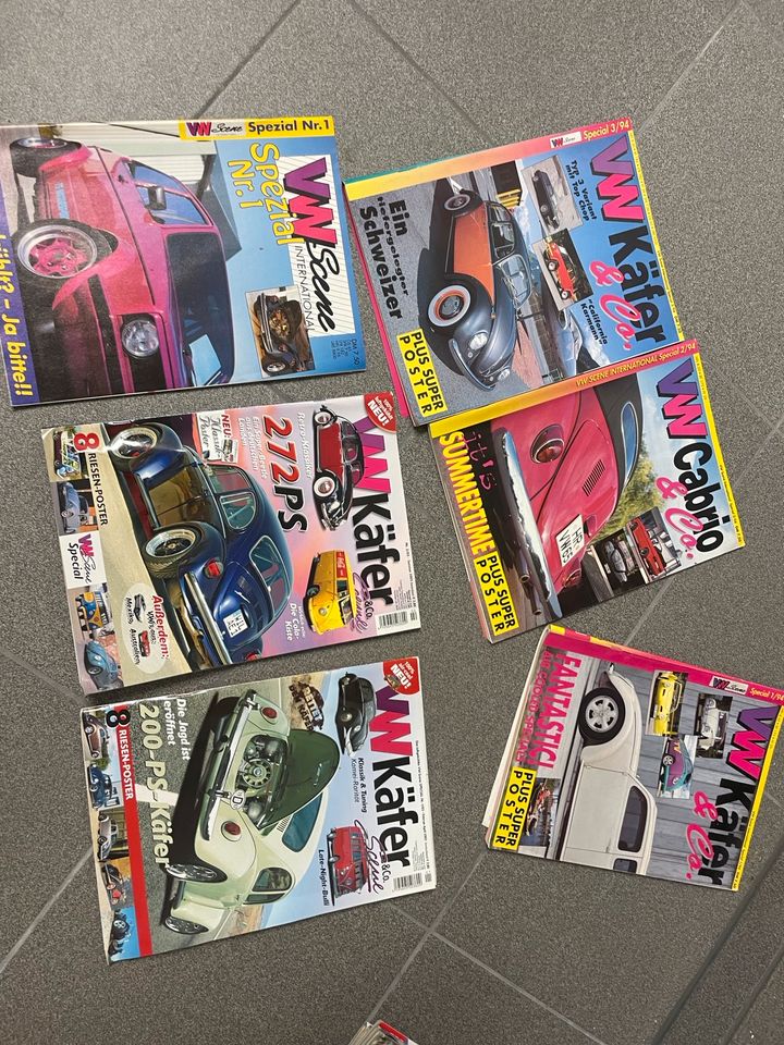 Zeitschriften VW-Scene, WOB, VW-SPEED und viele mehr in Alzey