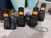 Telefone 4er Set Quattro Philips mit AB Schleswig-Holstein - Klein Wittensee Vorschau