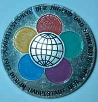 DDR Abzeichen 10. Weltfestspiele der Jugend 1973 FDJ Berlin - Reinickendorf Vorschau