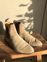 Schuhe Chelsea Boots Stiefeletten Ludwig Reiter grau beige 40 Leipzig - Liebertwolkwitz Vorschau
