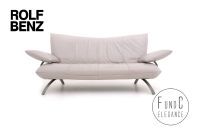 Rolf Benz Couch Sofa grau Leder Dreisitzer Funktionscouch Nordrhein-Westfalen - Unna Vorschau