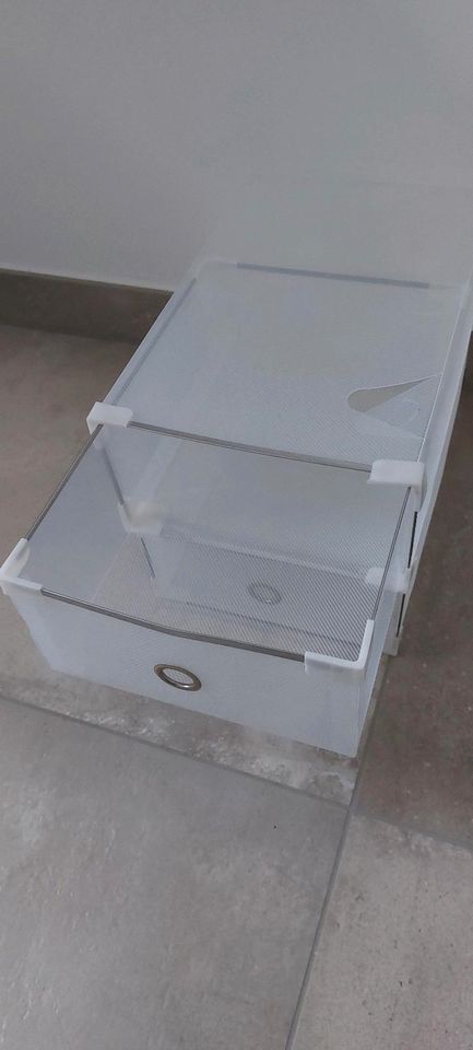 10 Schuhboxen Aufbewahrung transparent in Gütersloh