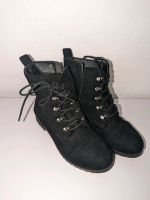 Stiefeletten flach 36 schwarz Nordrhein-Westfalen - Übach-Palenberg Vorschau