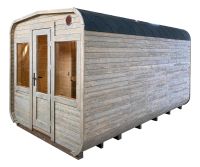 Gartensauna Quadro Fassauna Aussensauna Saunahaus Camping Hamburg-Nord - Hamburg Barmbek Vorschau