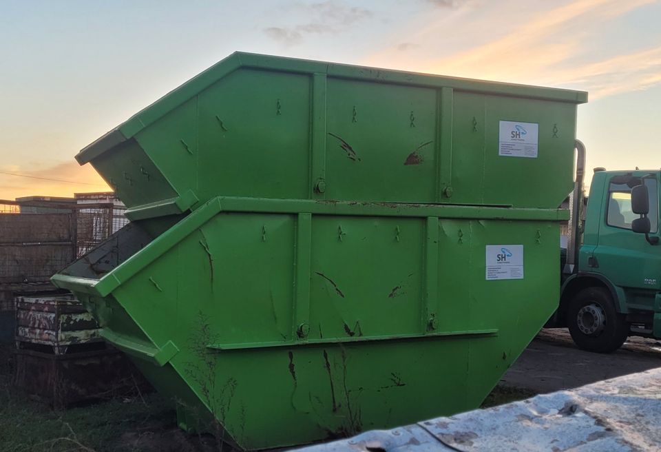 **SH Schrotthandel** Containerstellung in Lübben