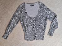 Mexx Jäckchen Strickjacke beige schwarz kurz großer Ausschnitt XL Baden-Württemberg - Schriesheim Vorschau