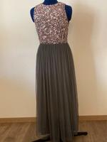 Abendkleid mit Pailletten  Gr. S Baden-Württemberg - Nordheim Vorschau