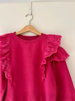 Pullover mit Volants ❤️ H&M Gr. 134/140 pink Sweatshirt Baden-Württemberg - Göppingen Vorschau