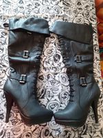 Overknees Stiefel Gr: 35 (gebraucht) Baden-Württemberg - Nürtingen Vorschau