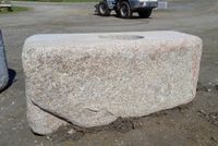 Außergewöhnliche Sitzbank aus Granit, Granitblock, Granitbank, Sitzbank aus Granit, Gartenbank, Sitzbank für Garten, Hausbank, exklusives Einzelstück Bayern - Eppenschlag Vorschau