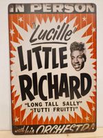 Blechschild Little Richard 20x30cm Nostalgie Retro Musiker Nordrhein-Westfalen - Oberhausen Vorschau