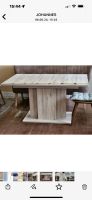 2x Tische Esstisch Schreibtisch Holz hell weiß grau beige Creme Hessen - Braunfels Vorschau